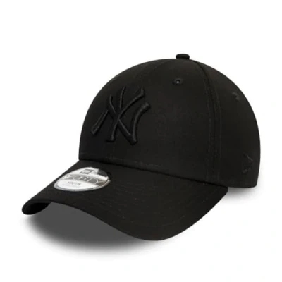 Image of New Era York Yankees 9forty Adjustable Kids Cap League Essential Black/Black Youth