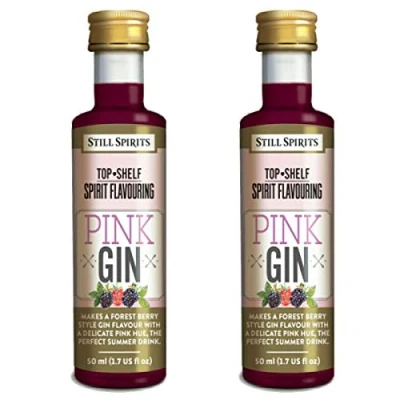 Image of 2X Still Spirits Top Shelf Pink Gin Essence Flavours 2.25L