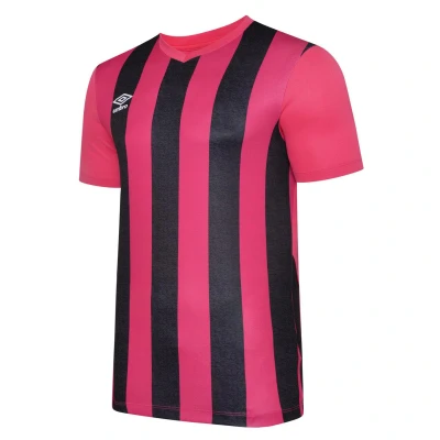 Image of Umbro Childrens Unisex Childrens/Kids Ramone Jersey (Beetroot Purple/Black) Multicolour Size 7 8Y