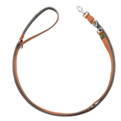 Image of HUNTER Neoprene Adjustable Lead Copper Grey Durable Nylon 3 Way Adjustment Soft Padding Ideal for Everyday Use and Training Size 10 200