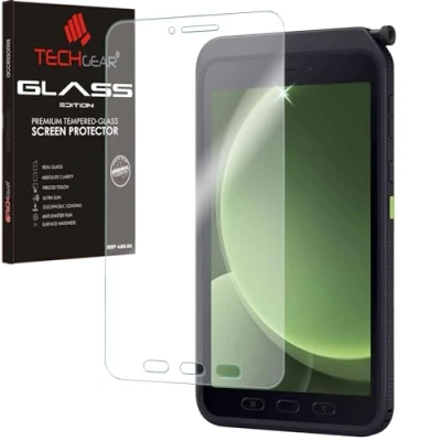 Image of TECHGEAR Anti Glare Galaxy Tab Active 5 8.0&quot; MATTE Glass Edition, Tempered Screen Protector [9H Toughness] [Scratch Resistant] [No Bubble] Made For Samsung SM X300 / X306