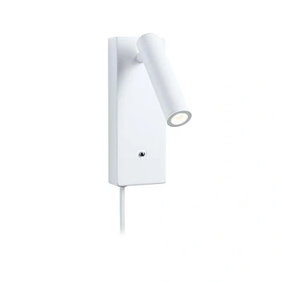 Image of Paulmann Hulda USB LED wall spotlight 3 step dimmable white
