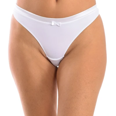 Image of Selene MARINA WoMens lace thong White Size Medium