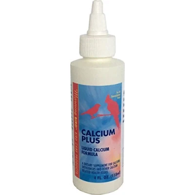 Image of Morning Bird LIQUID CALCIUM 120ml In Water Vitamin Supplement Egg Support All Birds Finches Canaries Budgies Poultry