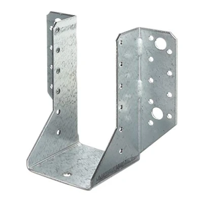 Image of Alberts Hanger GAH 335144 Joist Shoe Type A Sendzimir Galvanised 64 x 128 mm