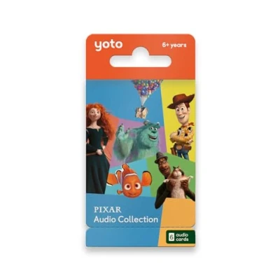 Image of Yoto Disney Pixar Audio Collection 6 Kids Cards for Use with Player &amp; Mini All in 1 Player, Educational Screen Free Listening Fun Playtime, Bedtime Travel Stories, Ages 6+
