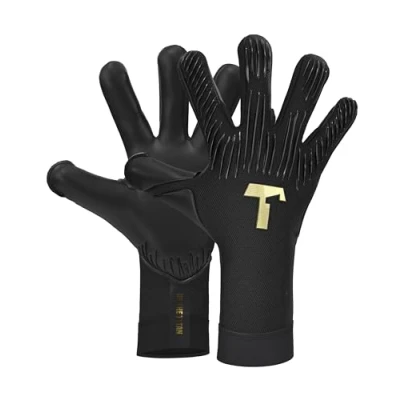 Image of T1TAN Rebel 2.0 Black Out Goalkeeper Gloves Men Professional Football for Adults and Teenagers The Any Size 6