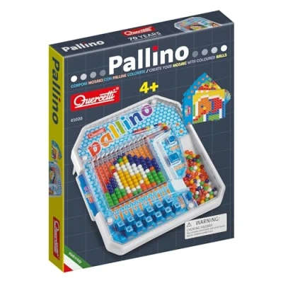 Image of Quercetti Q1020 Pallino Educational Number Coding Game, Colored