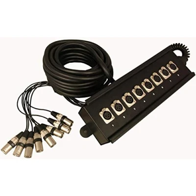 Image of Cobra Stage Multicore Snake 8 Inputs XLR 10m