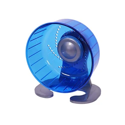 Image of Rosewood Pico Exercise Wheel for Hamsters with Stand, Blue