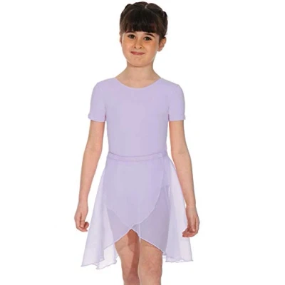 Image of Roch Valley Tulip RAD Exam long wrap skirt Lilac 24&#039;&#039;