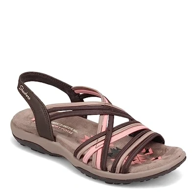 Image of Skechers Women&#039;s Reggae Slim Simply Stretch Sandal, 7 UK