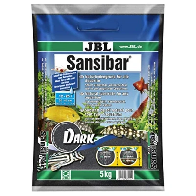 Image of JBL Sansibar Dark 5 kg, substrate for freshwater and saltwater aquariums