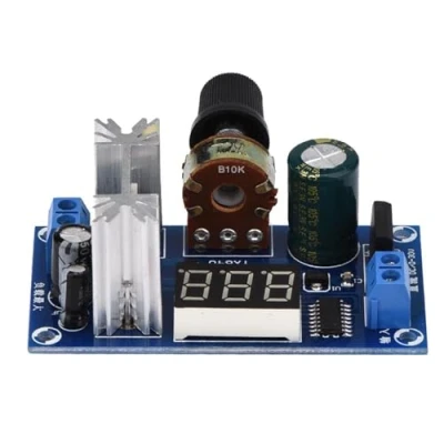 Image of LM317 Power Regulator Adjustable Voltage Digital Display Supply Board Linear