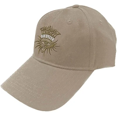 Image of Bob Dylan Snapback Adjustable Cap Eye Icon Sand