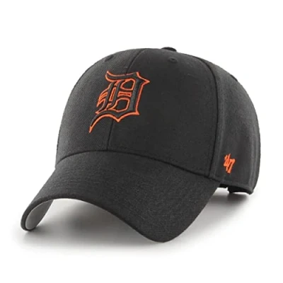 Image of 47 Detroit Tigers Black MLB Most Value P. Cap One Size