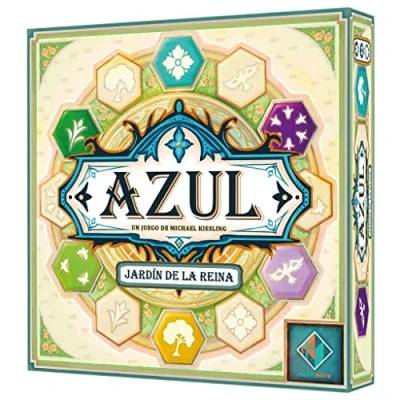 Image of Unbox Now Blue Queen&#039;s Garden Table Game in Spanish