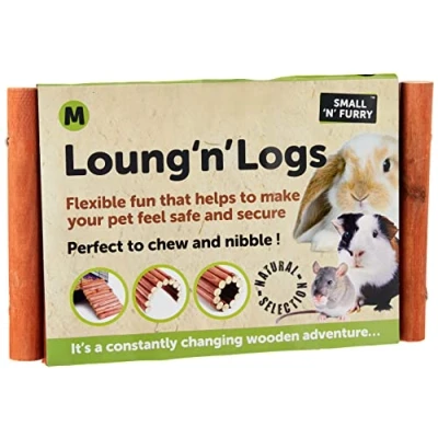 Image of Small &#039;N&#039; Furry Lounging Logs for Pets