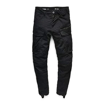 Image of G Star Men&#039;s Rovic Zip 3D Regular Tapered Pants, Multicolour (dk black D02190 5126 6484), 34W / 30L