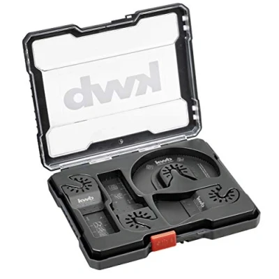 Image of kwb 4 Piece Flooring Installation Set for Oszillating Multitools, Wood and Laminate