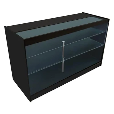 Image of LED Retail Shop Counter K1500 Black
