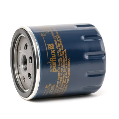 Image of 93156300, 93156954, 93745067, 94797406, 96352845 Oil Filter PURFLUX LS206 Spin on VAUXHALL: Corsa Mk2, Vectra Mk2 CC, Kombi