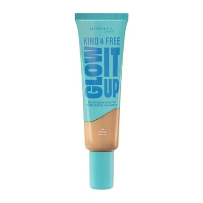 Image of Rimmel Kind and Free Glow It Up Moisturising Skin Tint Vanilla, 30ml