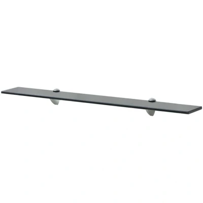 Image of vidaXL Floating Shelf Glass 80x10 cm 8 mm