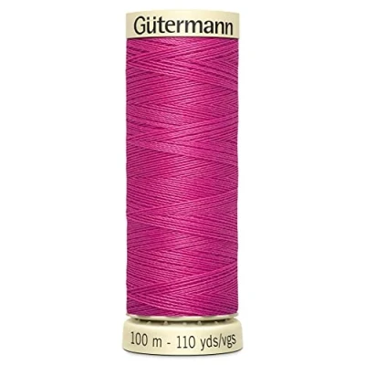 Image of Gutermann Sew All Polyester Thread, Hot Pink 0733, 100 m
