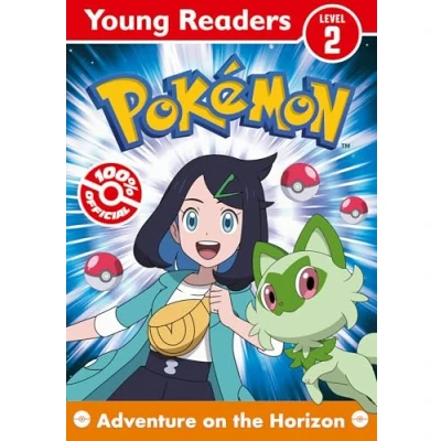 Image of Pokémon Young readers Level 2: adventure on the Horizon: Get your kids into reading with this new illustrated for young, struggling or reluctant who love 2025!