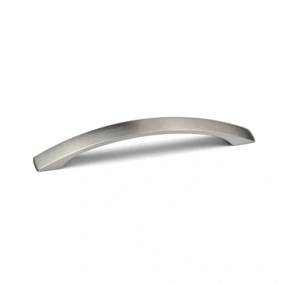 Image of Dolwins 160mm Brushed Nickel Hollow Bow Handle for Kitchen Cabinets Bedroom Bathroom Furniture Cupboards