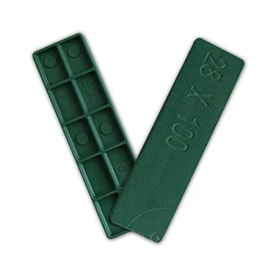 Image of 28mm Window Glazing Glass Packers Flooring Spacers 5mm x 1000 Shims