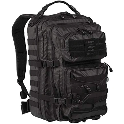Image of Mil Tec US Assault Pack Backpack (Large/Tactical Black)