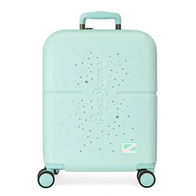 Image of Pepe Jeans Jane Cabin Suitcase, 40 x 55 20 cm, Blue, 40x55x20 cms, Suitcase