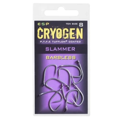 Image of ESP Cryogen Slammer Hooks Barbless: 8