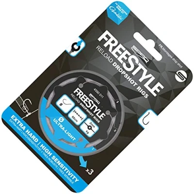 Image of Spro Freestyle Reload Dropshot Rig 18 0.18 mm Set of 3