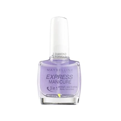 Image of Maybelline New York Express Manicure Nail Polish Ultra Strong Make Up 3 in 1 Naglh Ärter for Toughened Gold Glamorous and Nails. X 10 ml