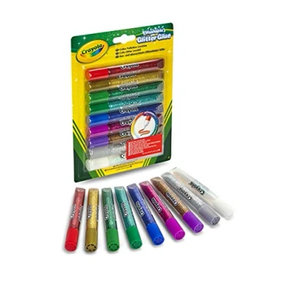 Image of Crayola Glitter Glue, 9 Count