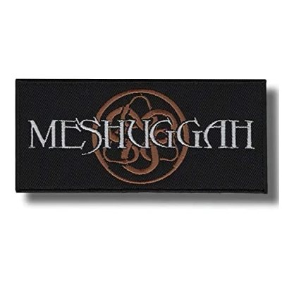 Image of Meshuggah Band Patch Badge Embroidered Iron on Applique