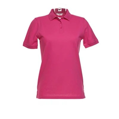 Image of Kustom Kit New Womens Klassic Polo Shirt with Superwash Raspberry Size 12