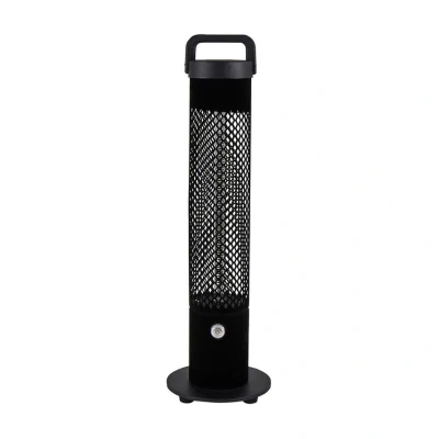 Image of Zinc 1200w Outdoor Patio Heater Black IP45