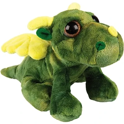 Image of Suki Gifts International Small Green Rumble Dragon (14535)
