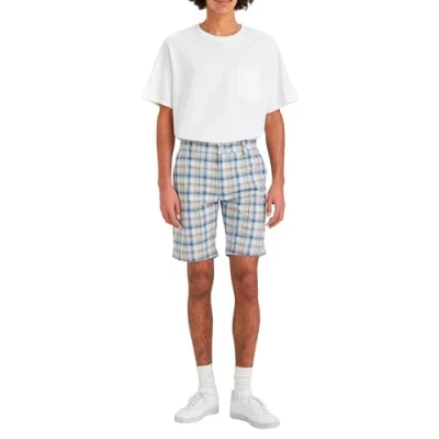Image of Levi&#039;s Men&#039;s Xx Chino Shorts Ii, Ares Plaid Soft Cham, 33W