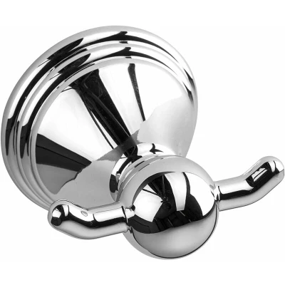 Image of Croydex Westminster Double Robe Hook 57 x 62 60mm