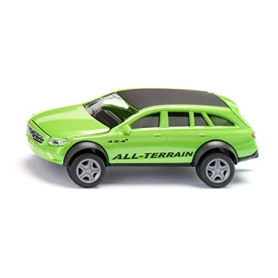 Image of siku 2349, Mercedes Benz E Class All Terrain 4 x 4², 1:50, Metal,plastic, Green, Toy car for children, Trailer hitch and opening bonnet
