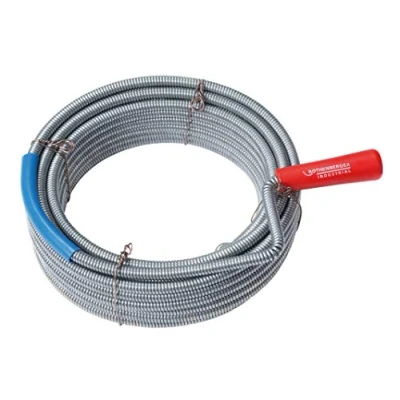 Image of ROTHENBERGER Industrial Cleaning Spiral with Claw, Length 5 m, Ø 9 mm (Ø x L) m