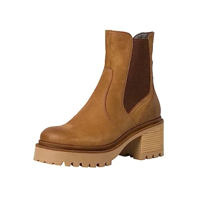 Image of Tamaris Women&#039;s 1 26486 41 Ankle Boot, Brown, 5 UK