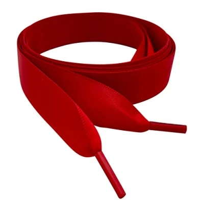 Image of My Ribbon laces Red 120cm Flat Shoe For Trainers, Boots &amp; Shoes