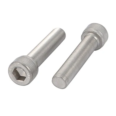 Image of Sourcingmap M10x45mm 1mm Pitch 304 Stainless Steel Hex Socket Head Cap Screws Bolts 2pcs