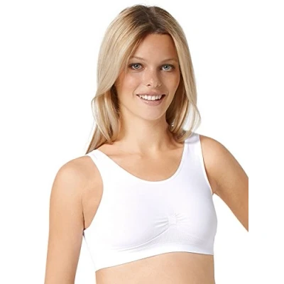 Image of Anita Women&#039;s 5100 Maternity Bustier Nursing Bra, White, Medium